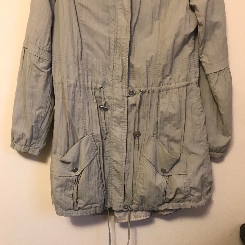Beige fall jacket - Picture 4 of 6
